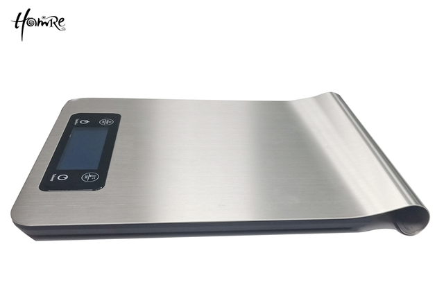 Electronic Metallic Drawing Process Stainless Steel Kitchen Scale