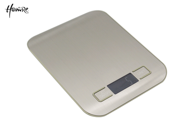Compact Digital Drawing Process Stainless Steel Kitchen Scale